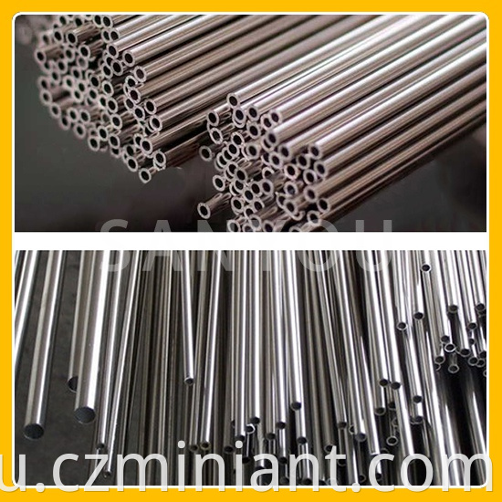 304 stainless steel tubes with thread